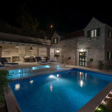 Luxury With Private Pool Near The In On Brac Island Villa *